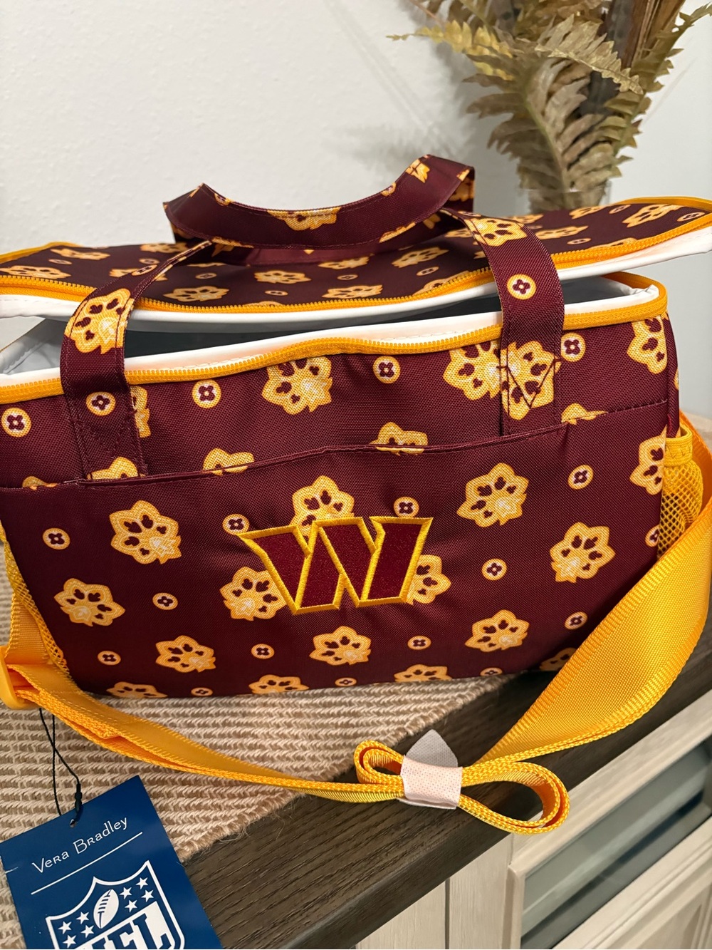 Vera Bradley Lunch Cooler Washington Commanders